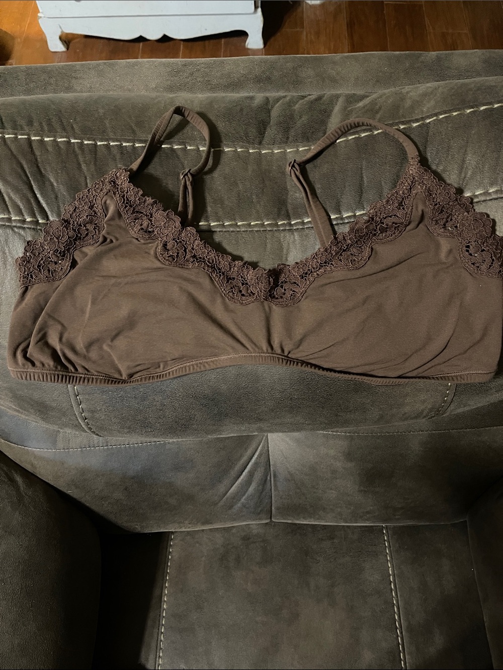 SKIMS Lace-Trim Wireless Bralette